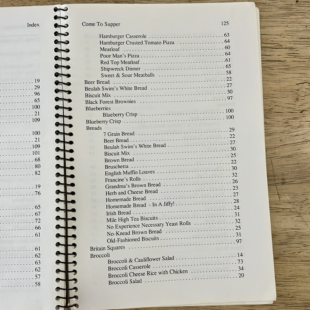 Recipe Booklet Come to Supper Favourite Recipes from Southwestern Nova Scotia - Picture 9 of 16
